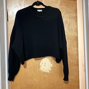 Cotton Candy LA black sweater. Size small/ medium